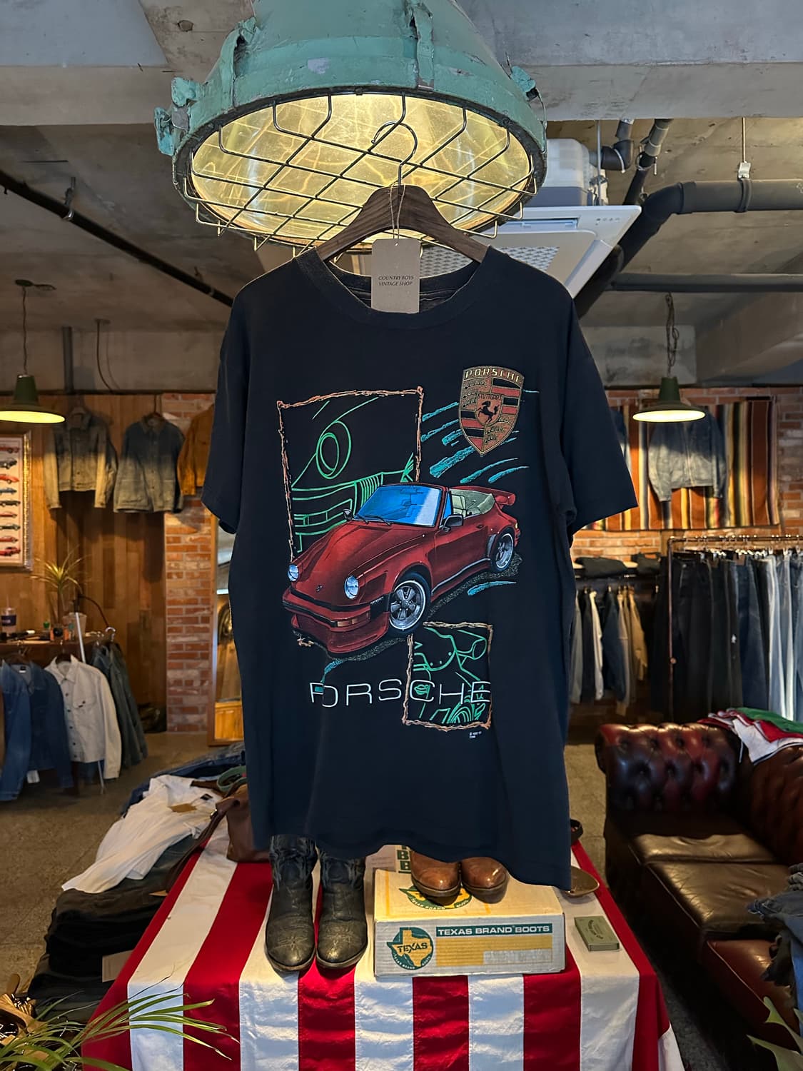 90s PORSCHE VINTAGE RACING T SHIRT 상품이미지1