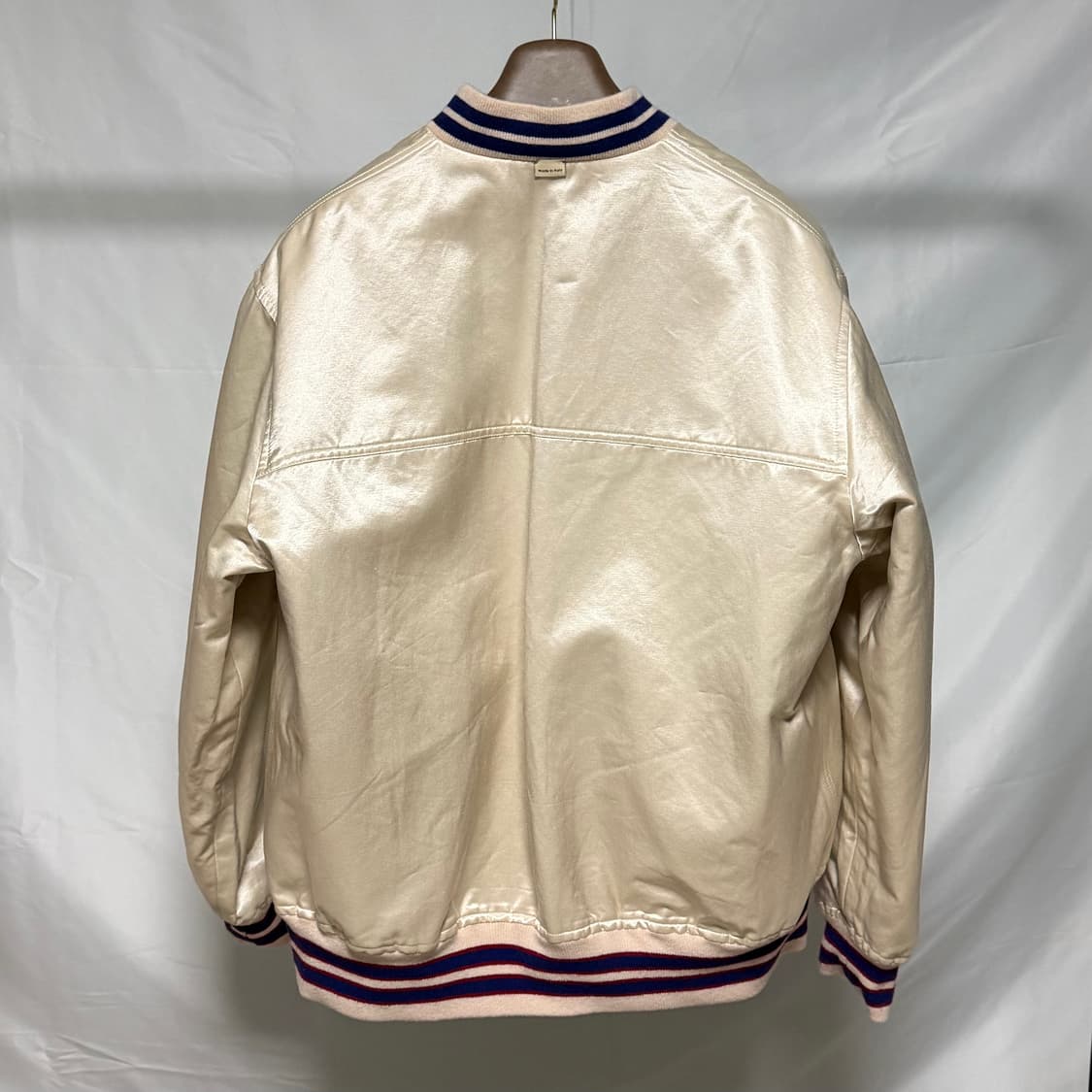 [S+급/48] 구찌 리버서블 나일론 캔버스 블루종 자켓 상품이미지4