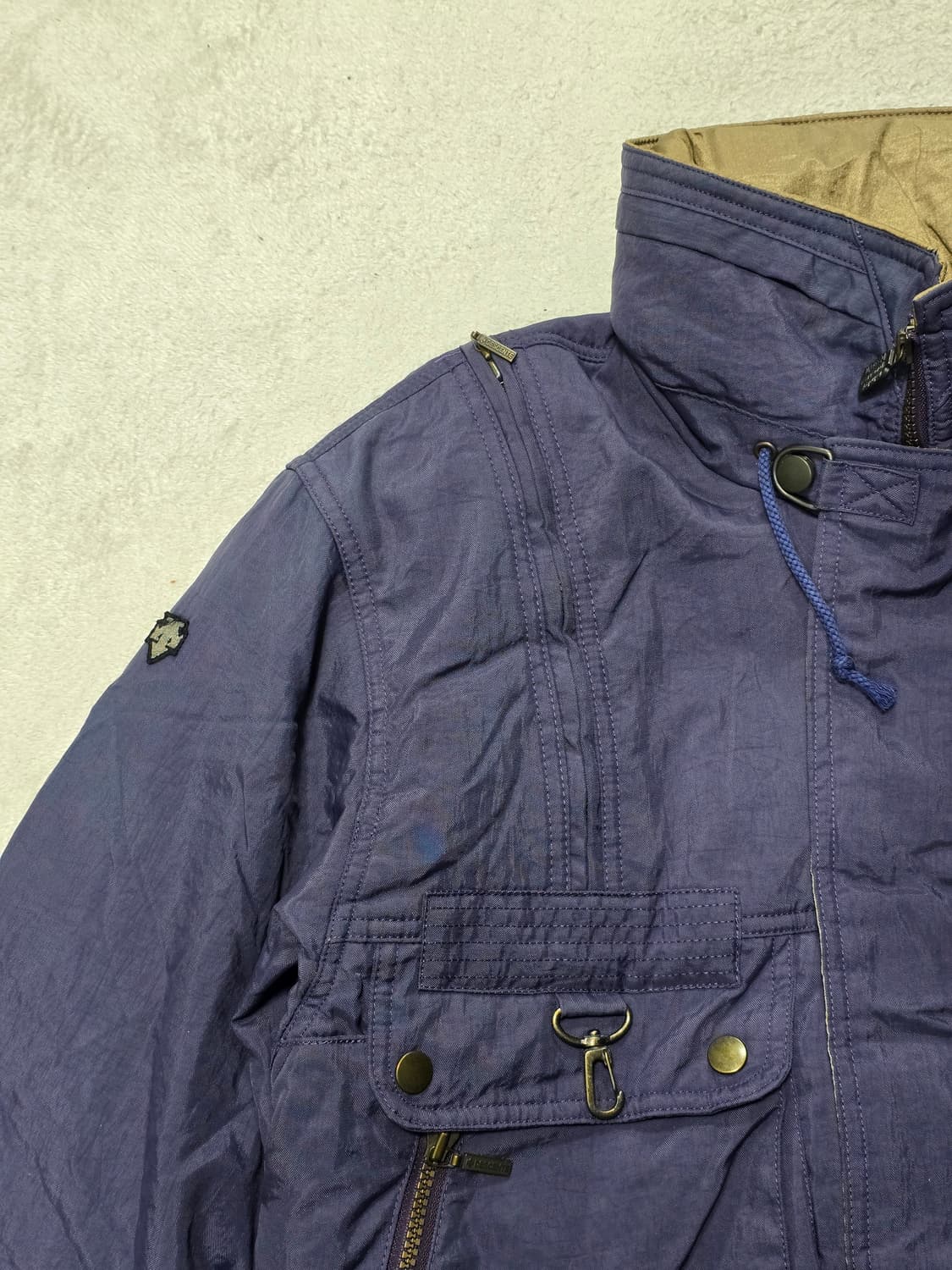 80s descente 데상트 빈티지 후드 자켓 S사이즈  상품이미지2