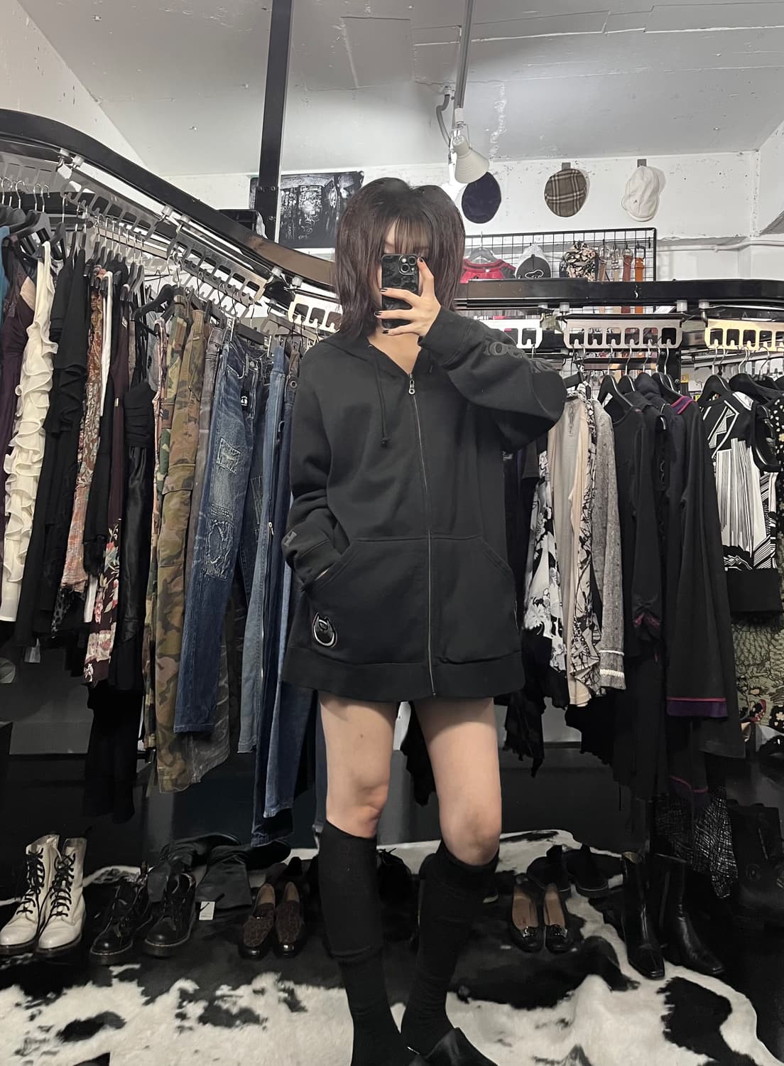 할리데이비슨 후드집업 상품이미지1
