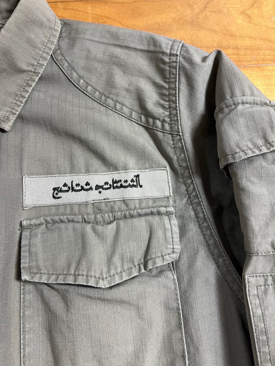 Rare) 00s wtaps military jacket 상품이미지4