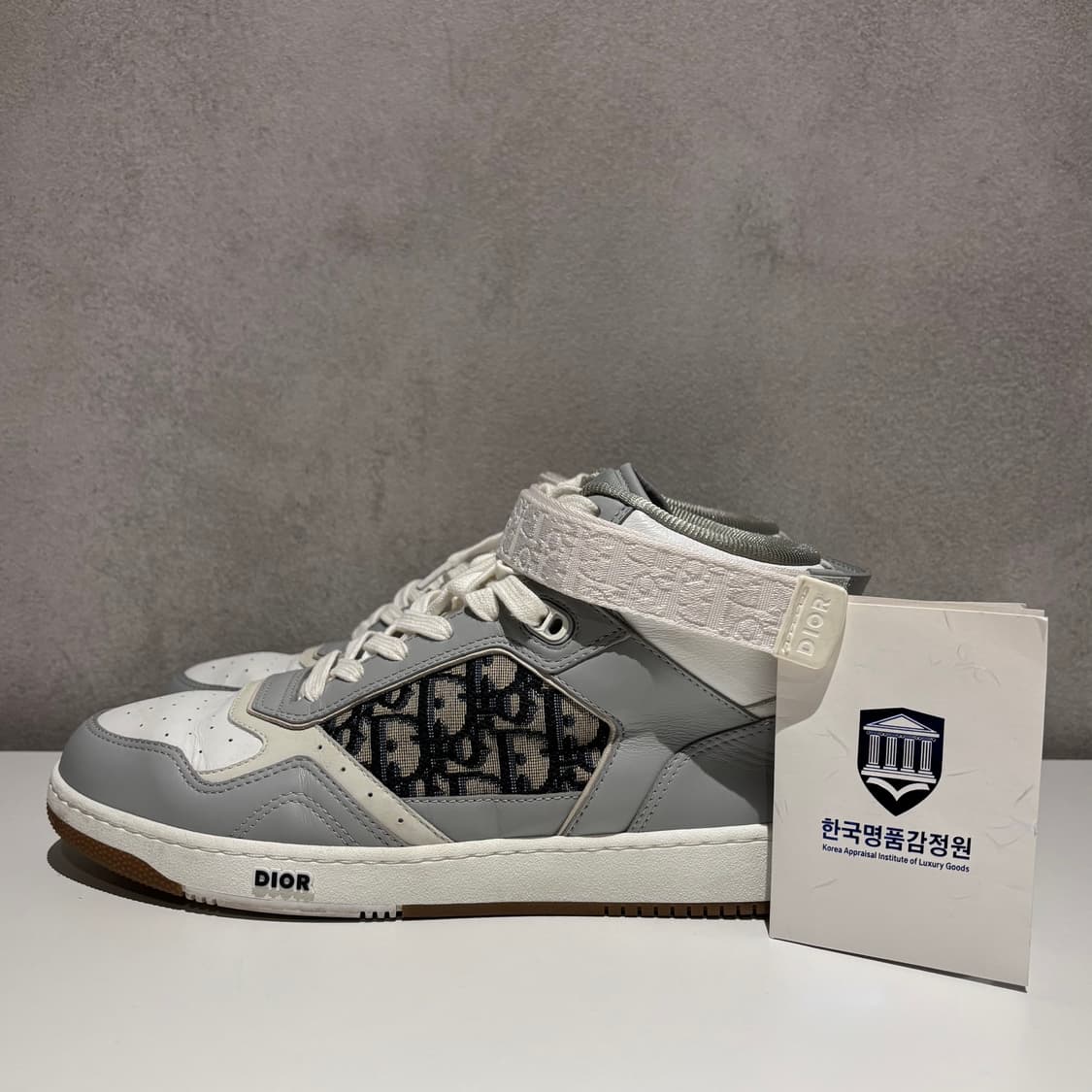 디올 오블리크 B27 하이탑 스니커즈 상품이미지3