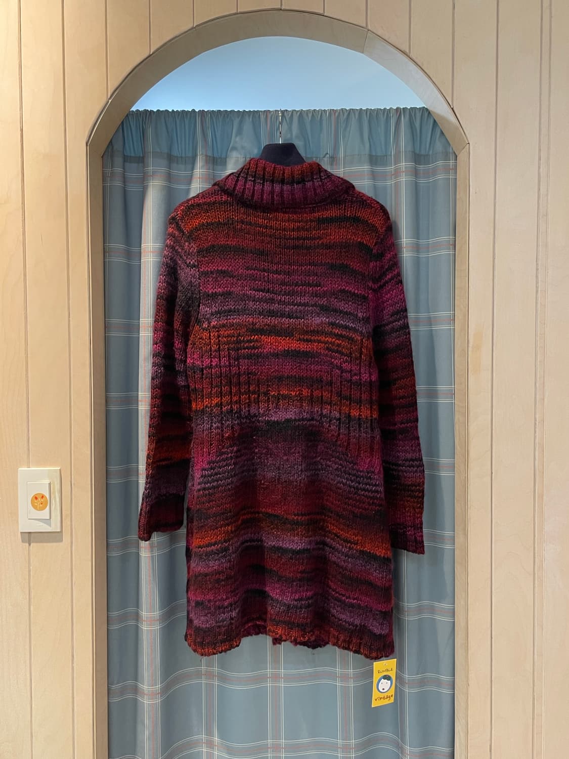 일본빈티지 히피모리 롱가디건 상품이미지5