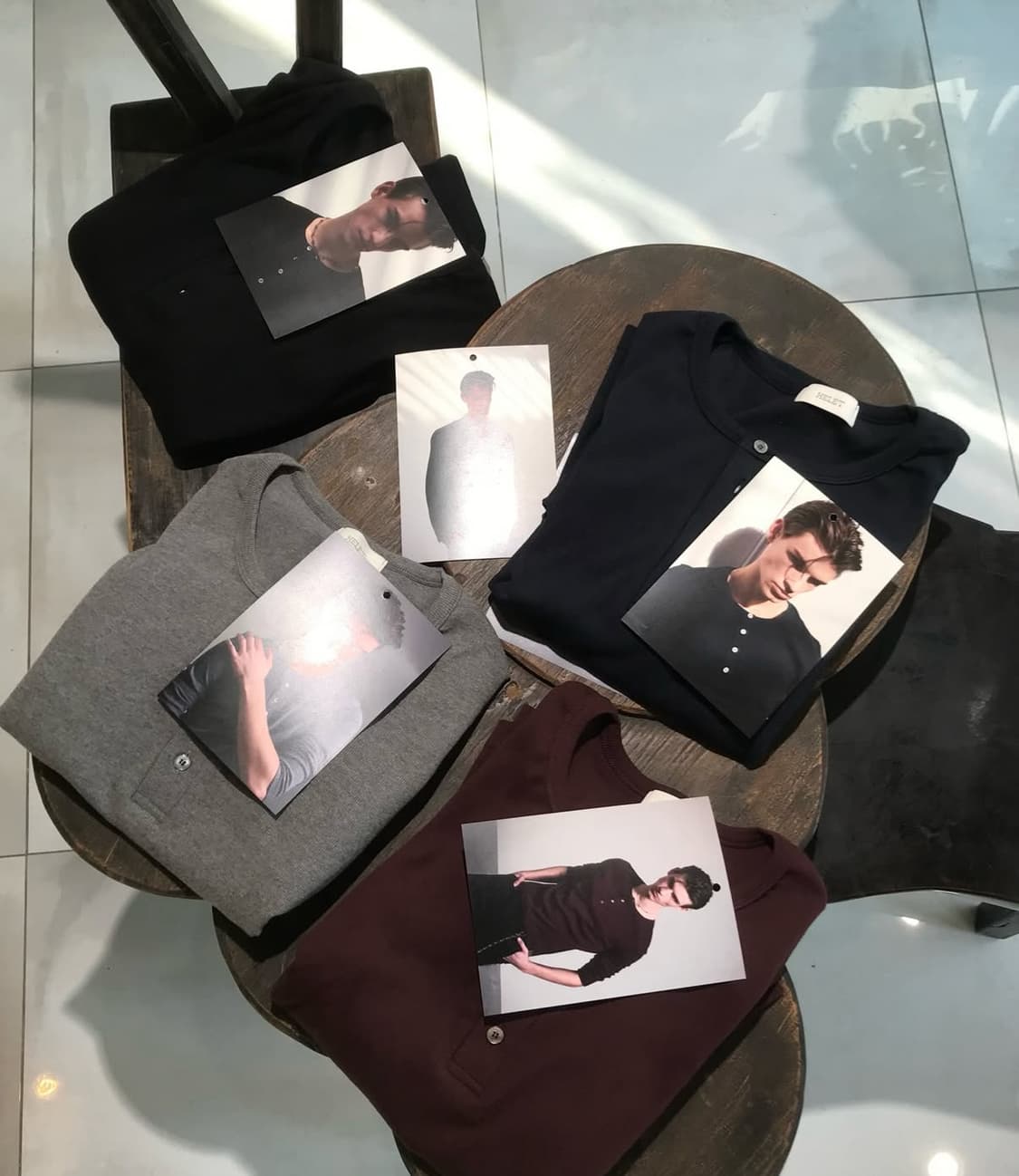 헬렛 26ss 헨리넥 블랙 S 상품이미지1