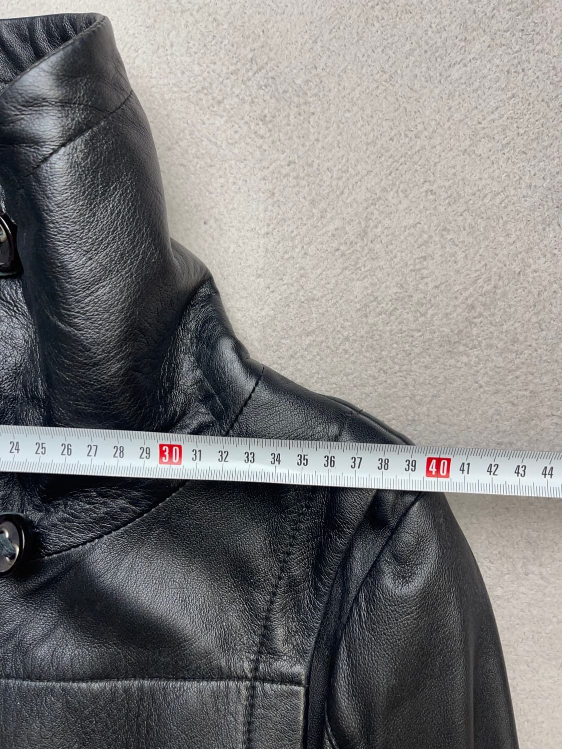 [77] 여성 하이넥 레더자켓 - 양가죽자켓  상품이미지5