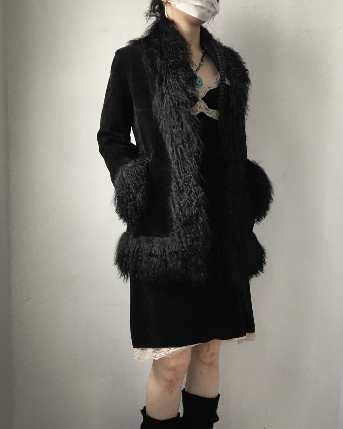 Tibet lamb fur coat 상품이미지8