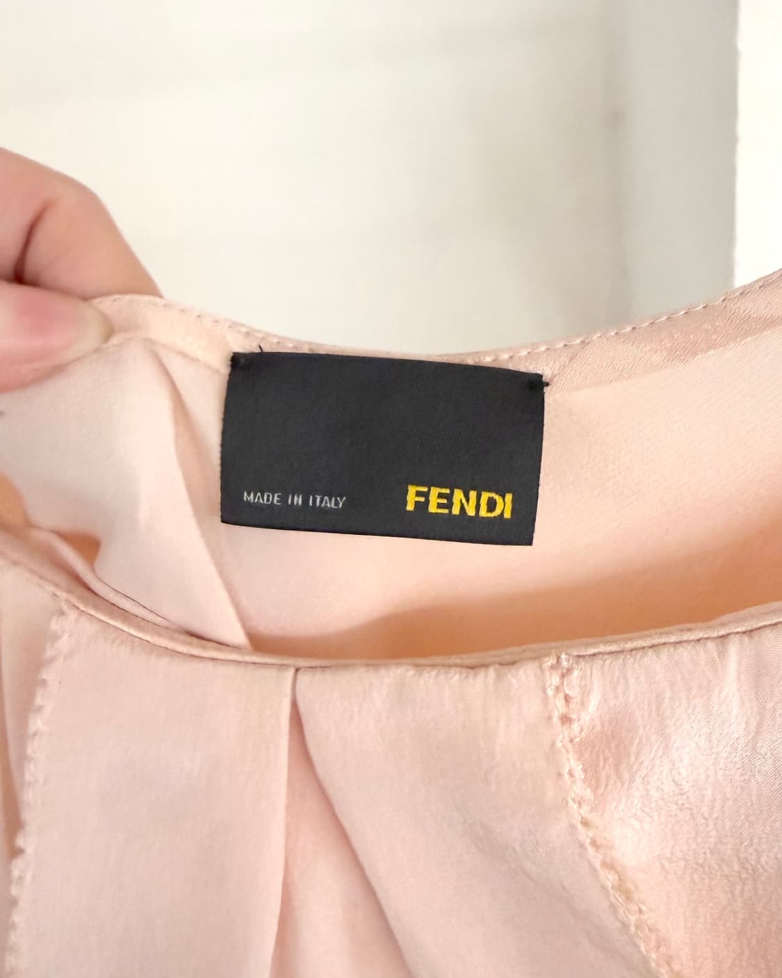 펜디 플라밍고 실크 드레스 상품이미지7