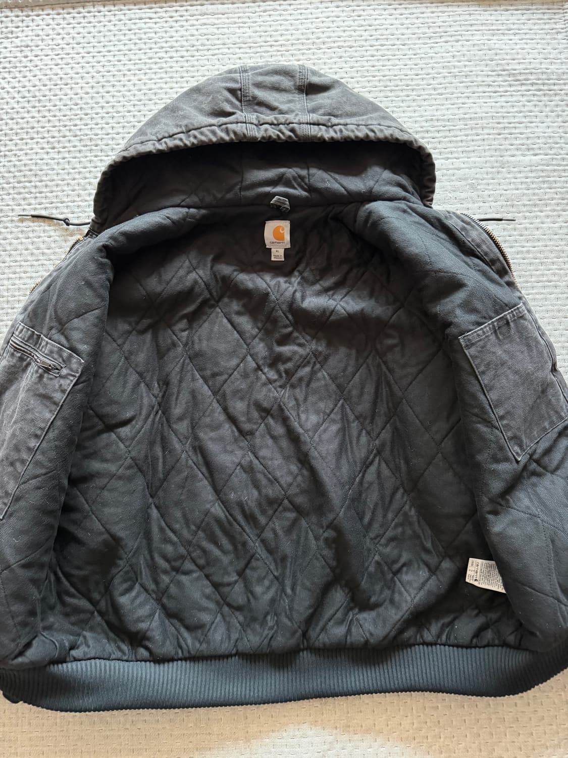 [XL]칼하트 j130 샌드스톤 덕 액티브 자켓 상품이미지3