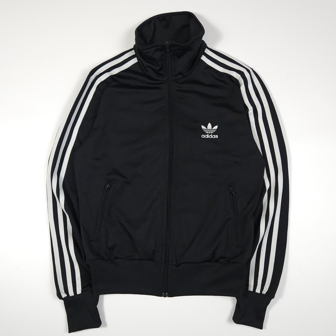 아디다스 파이어버드 빅로고 트랙탑 블랙 상품이미지1