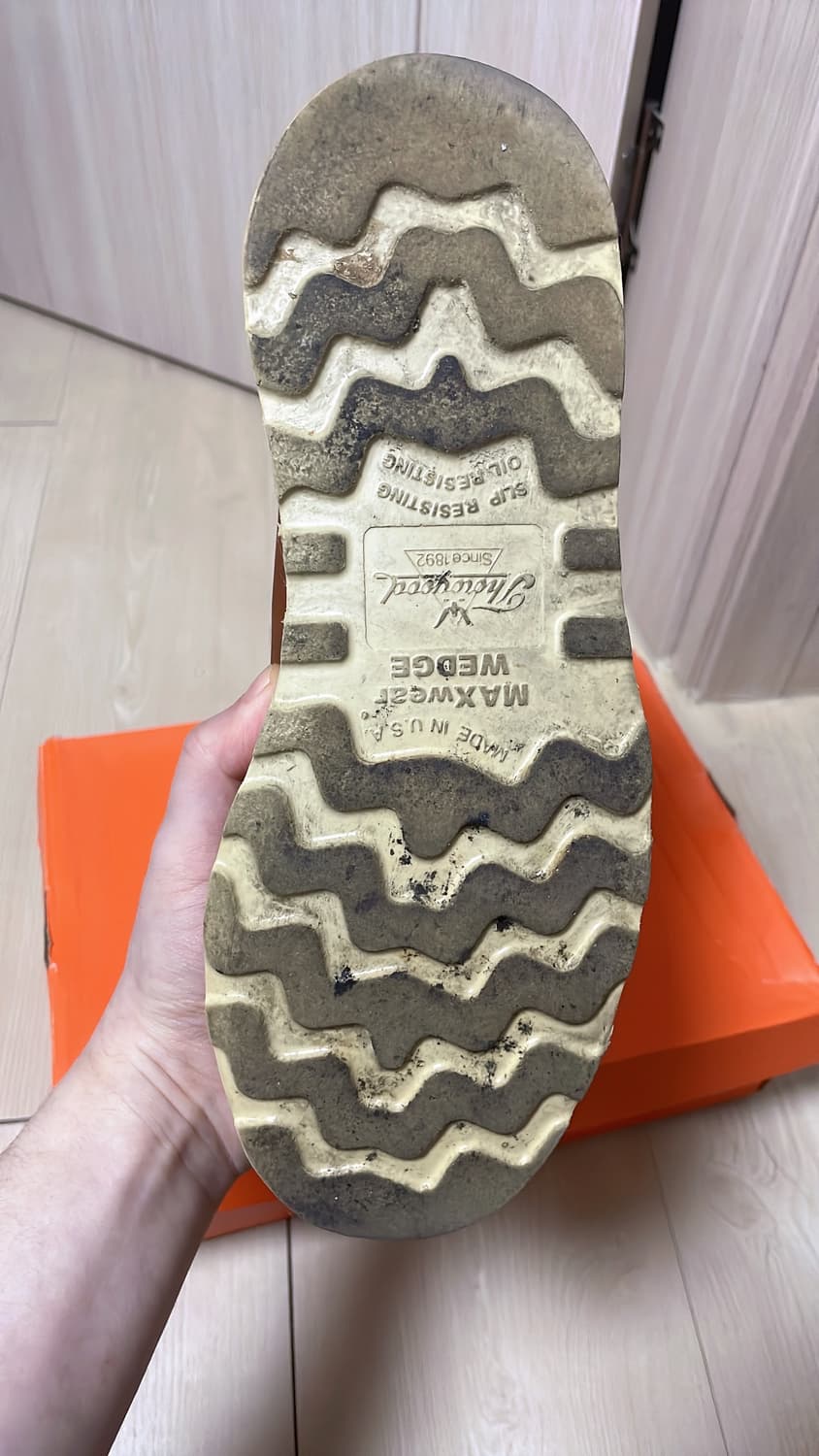 Thorogood 쏘로굿 목토 워커 부츠 브라운 7 D 250 255 상품이미지5