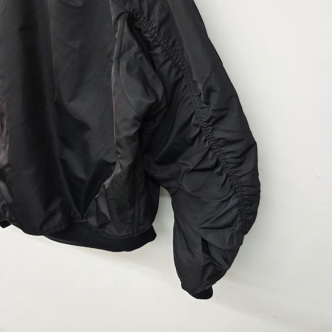 알파인더스트리 블랙 MA-1 항공점퍼 남L (리버시블) 상품이미지7