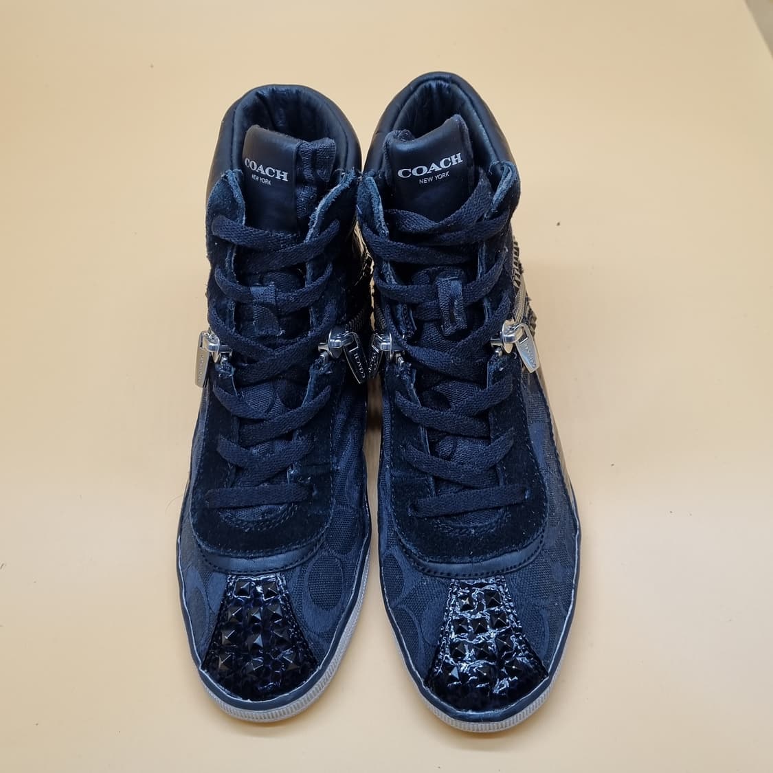 코치 키높이 하이탑250 굽7 상품이미지2