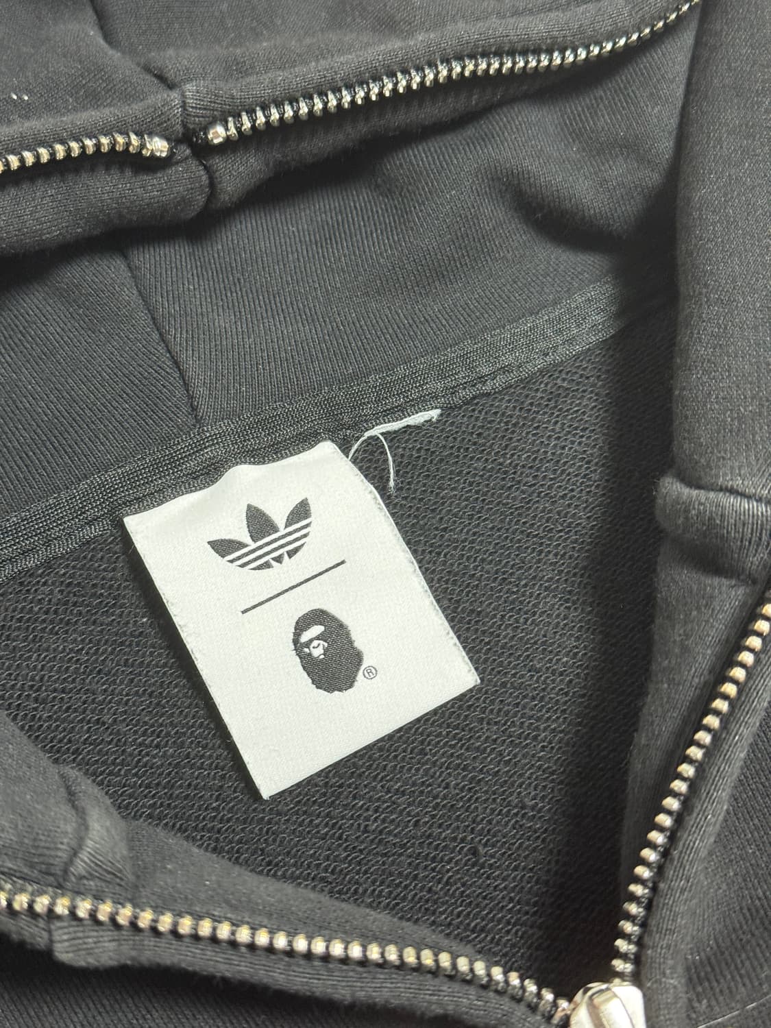 아디다스 베이프 샤크 후드 L 상품이미지5