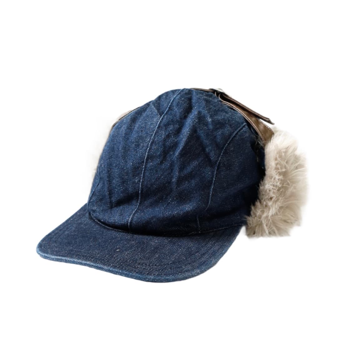 캐피탈 11.5온즈 데님 런드리 헌터 캡 인디고 상품이미지4