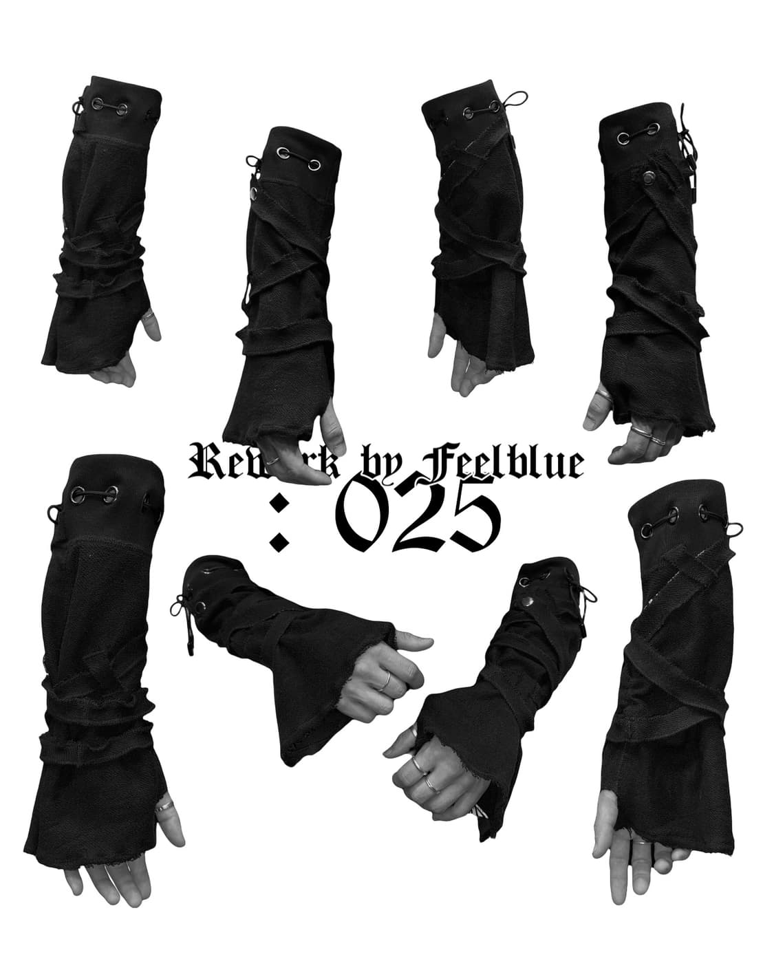 FEELBLUE REWORK 025 Mummy Grunge 핸드워머 상품이미지10