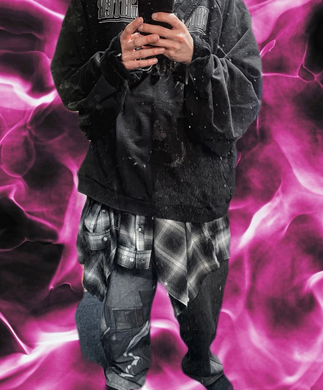 노드아카이브 디지털프린팅 데님 1사이즈 상품이미지4