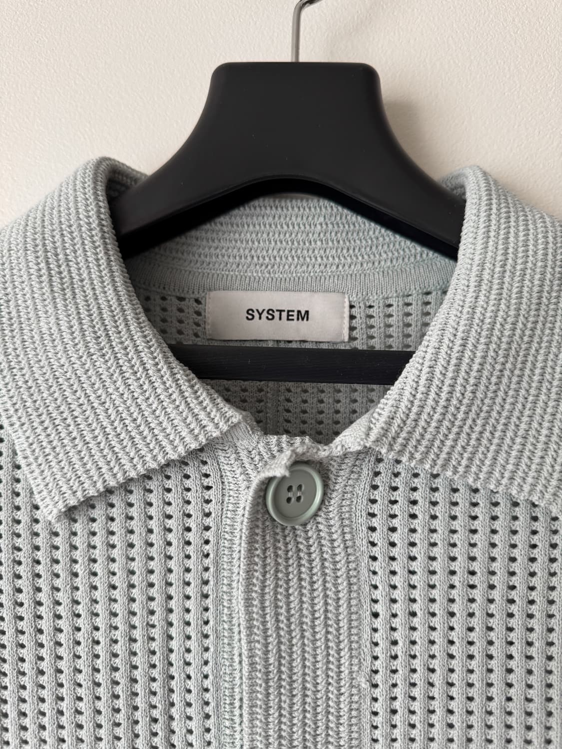 시스템옴므 오버핏 크로셰 니트 가디건 상품이미지3