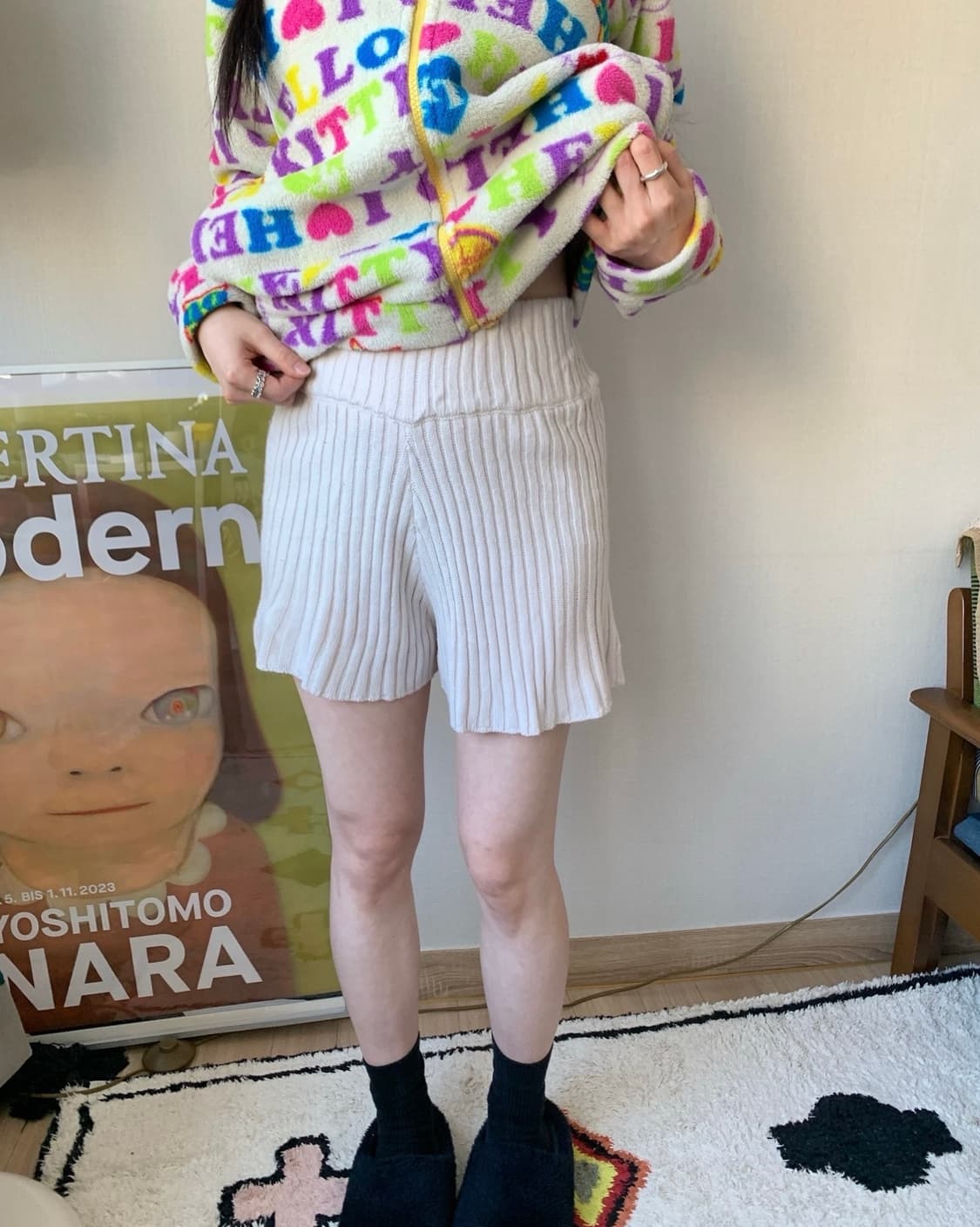 GRL knit half pants 상품이미지2