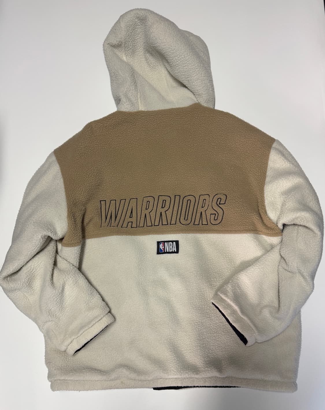 NBA 골든 스테이트 워리어스 양면 후리스 후드 점퍼 XL~ 상품이미지2