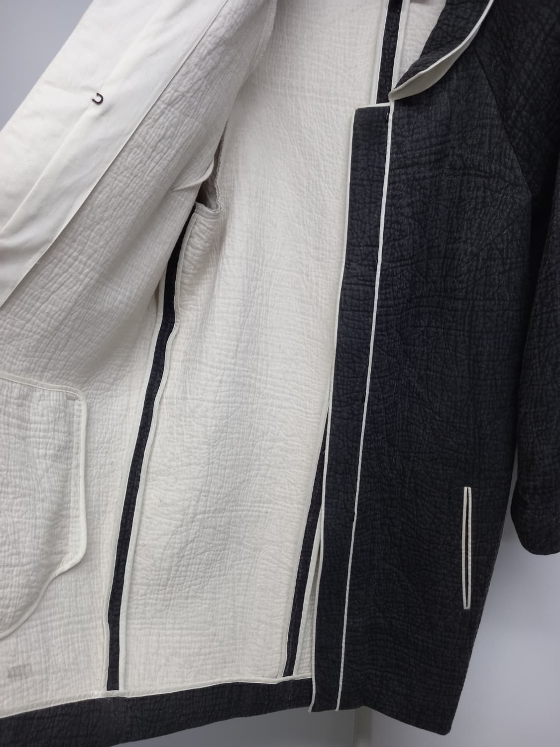 이자벨마랑 춘추 겨울간절기 엠보 롱 코트 44.55 상품이미지8