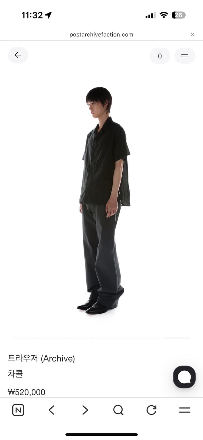 포스트아카이브팩션 트라우저 S 상품이미지2