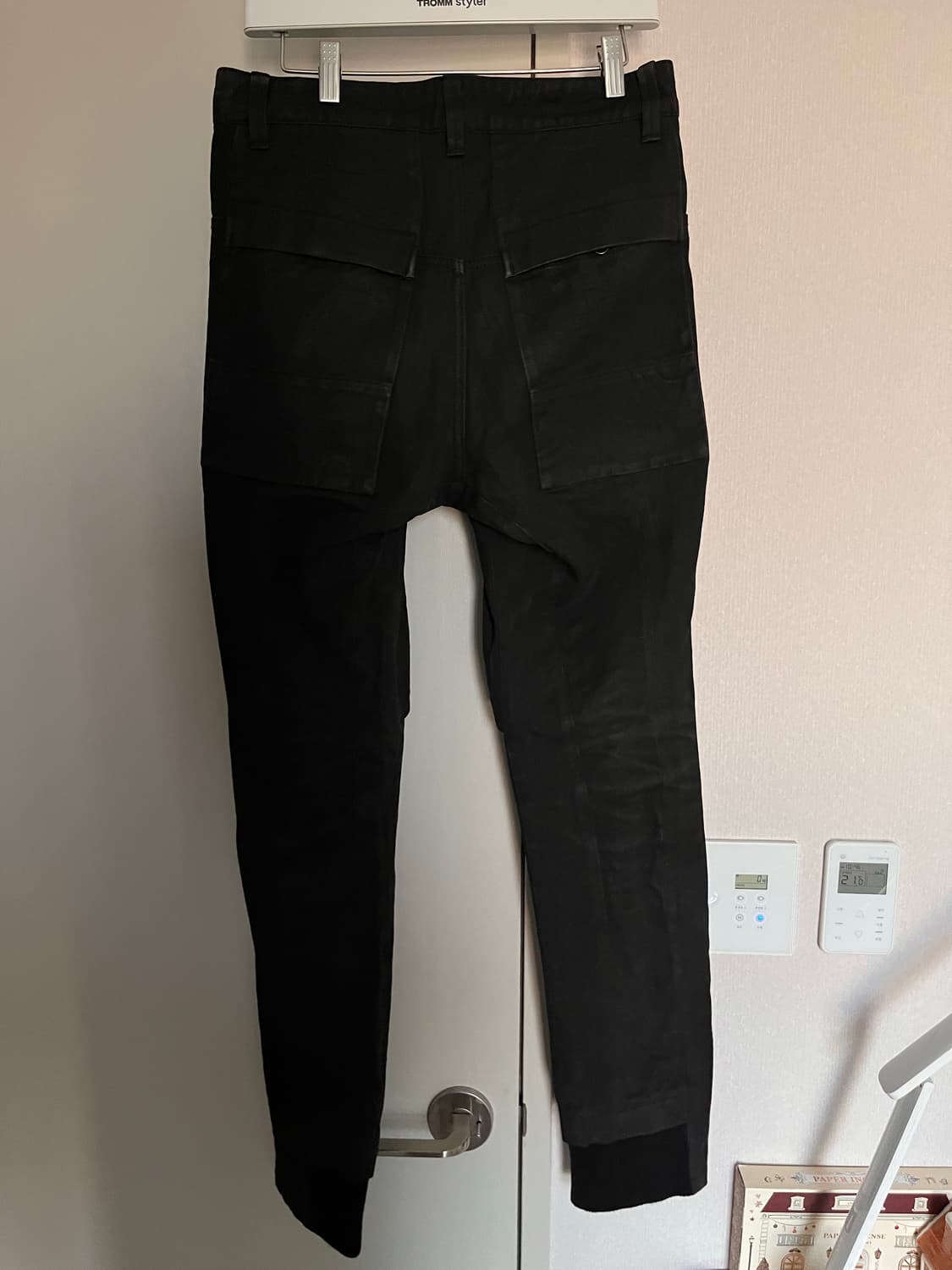 [30] 율리우스 왁스 코팅 데님 팬츠 상품이미지2