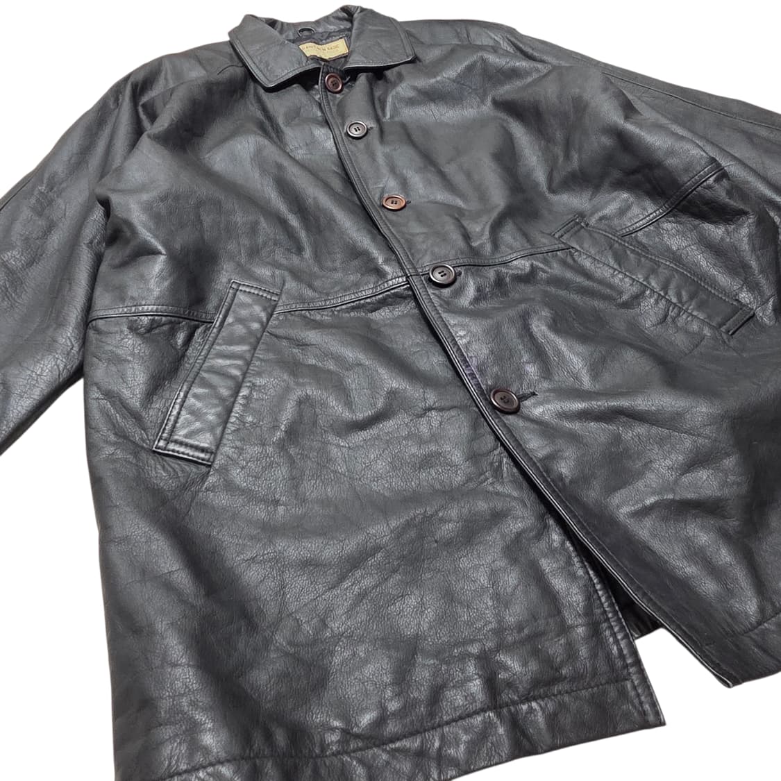 Mtd Kids New Basic 일본 빈티지 소가죽 레더 자켓  상품이미지4