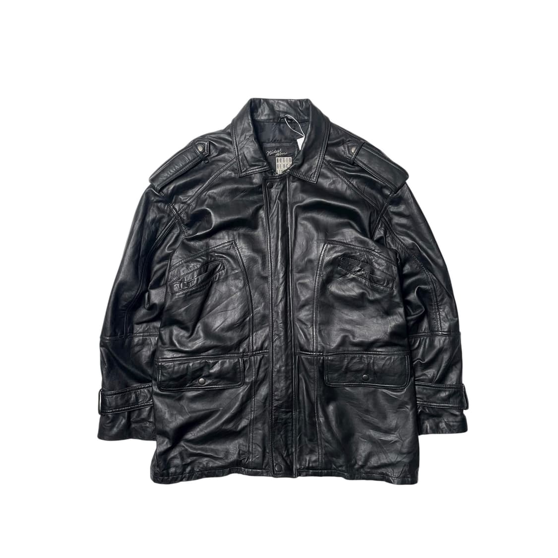 Michael hoban 노스비치레더 코트 상품이미지1