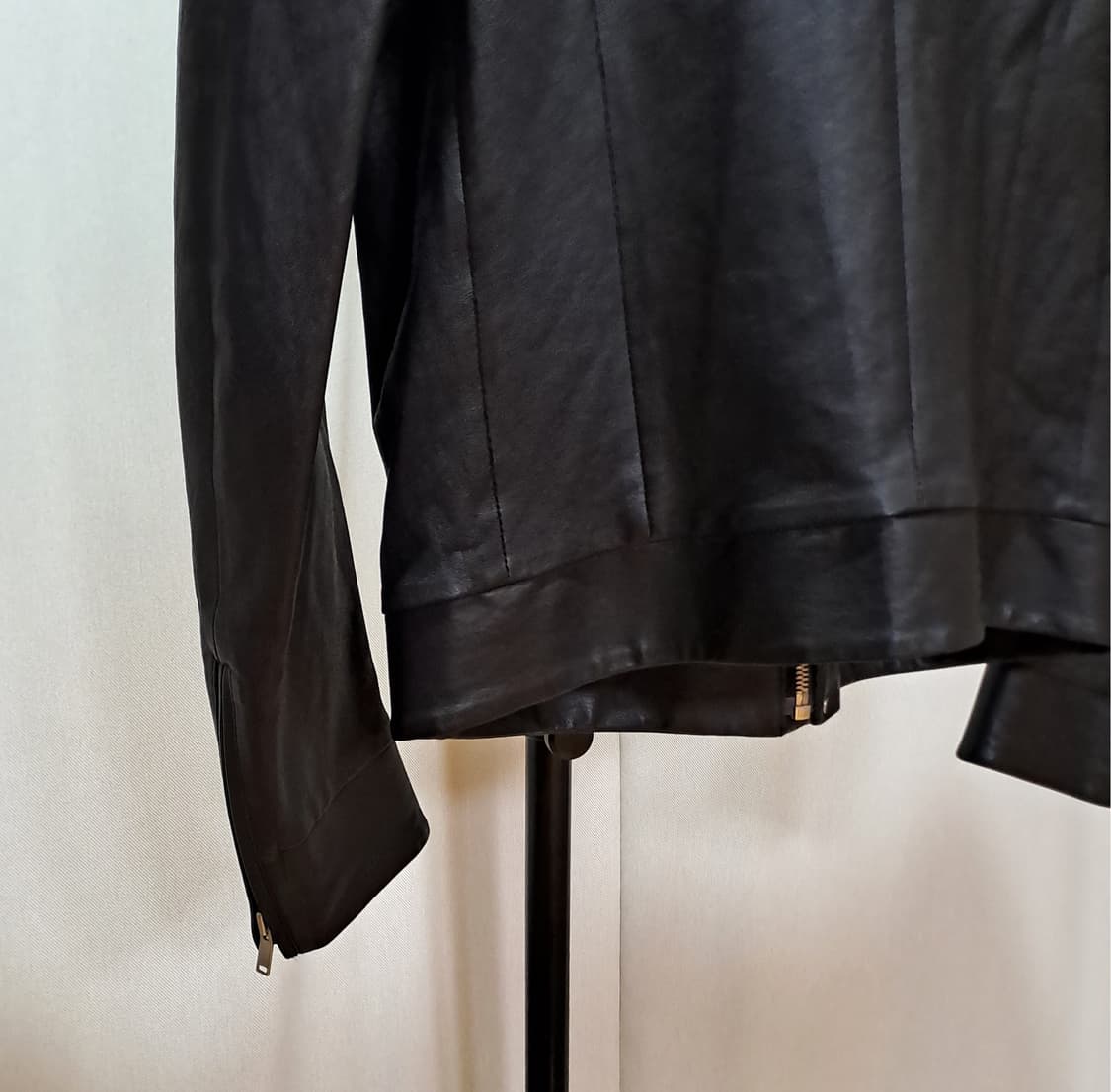 (새상품급) 시스템옴므 양가죽 자켓 100-105 A936 상품이미지7