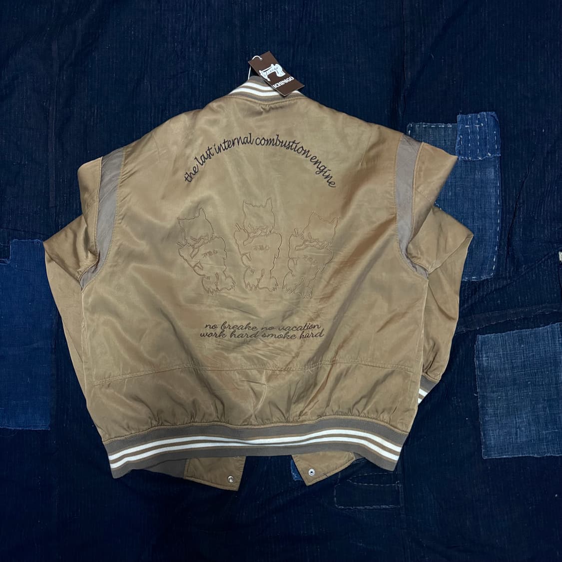 폴리테루 x 행크 레이온 바시티 베이지 3 상품이미지6