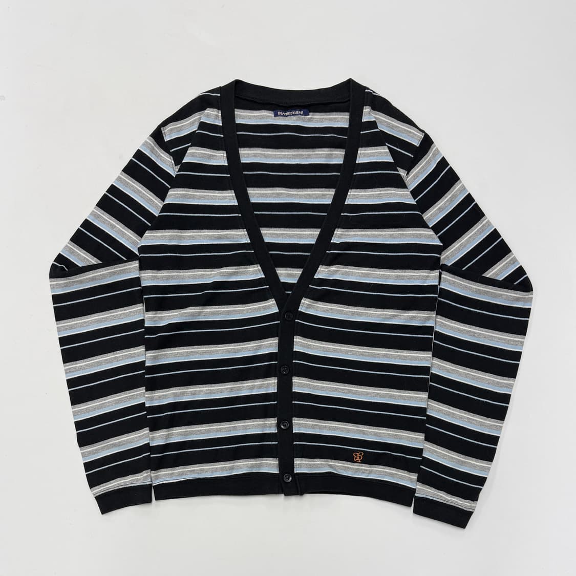 Beams Boy stripe cardigan 상품이미지2