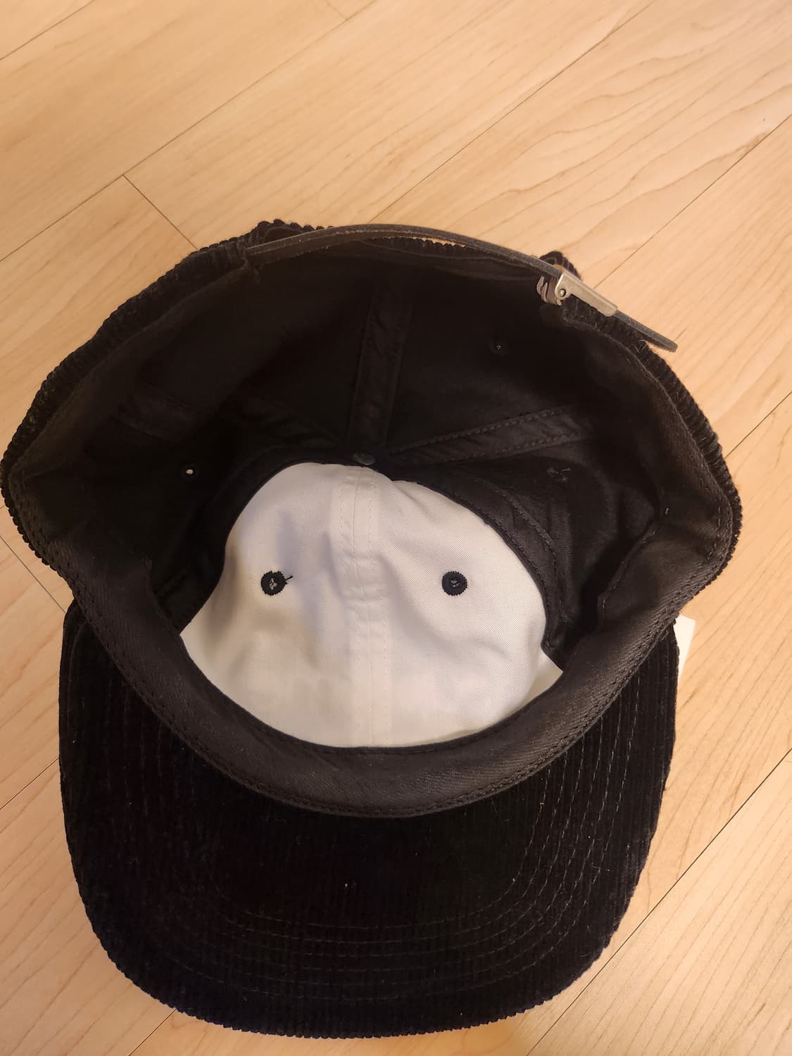 슈프림 코듀로이 검정캡 상품이미지2