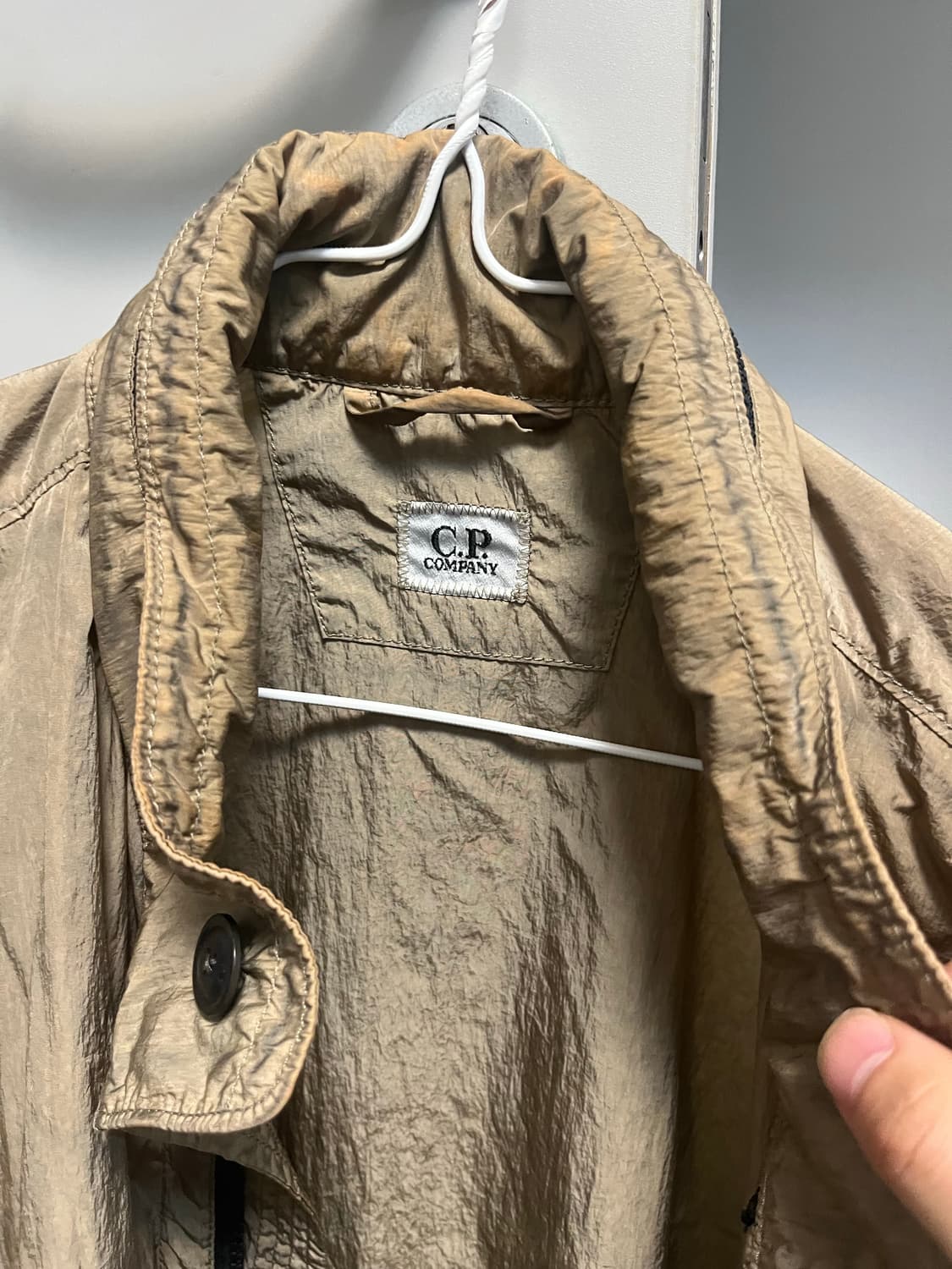 cp컴퍼니 히든 후드 렌즈 자켓 크롬 바람막이 상품이미지6