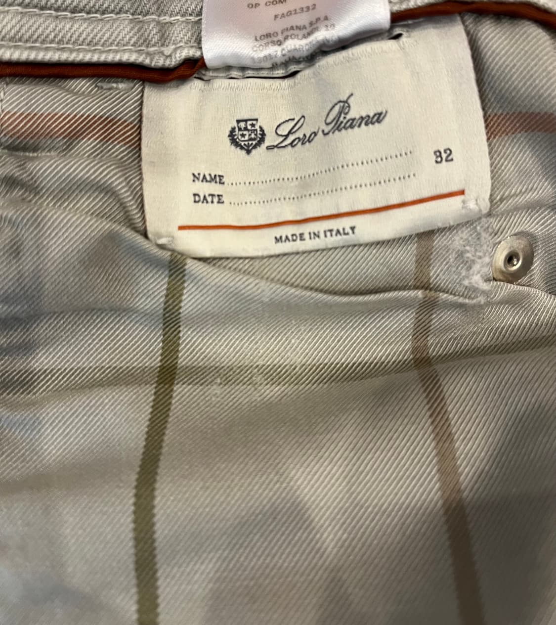 롤로피아나 연청바지 정품 상품이미지8