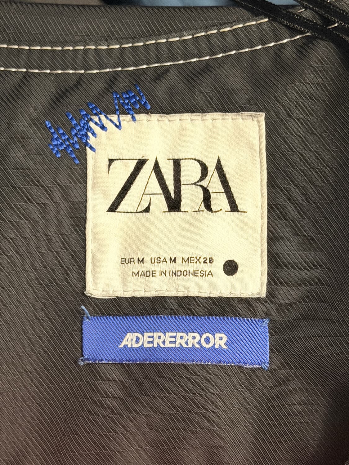 아더에러 자라 콜라보 오버사이즈 봄버 M 상품이미지3