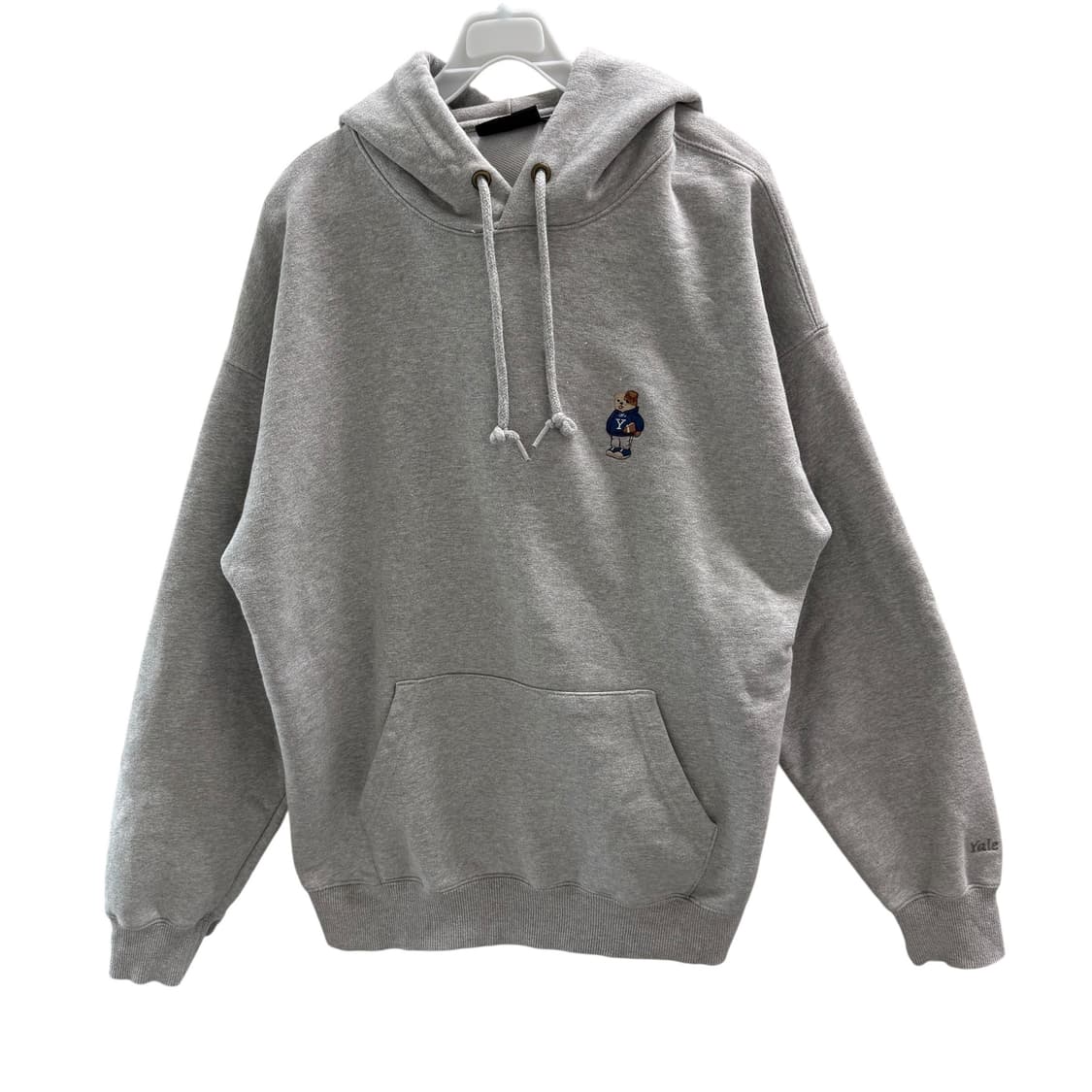 [M] 예일 그레이 후드티 상품이미지3