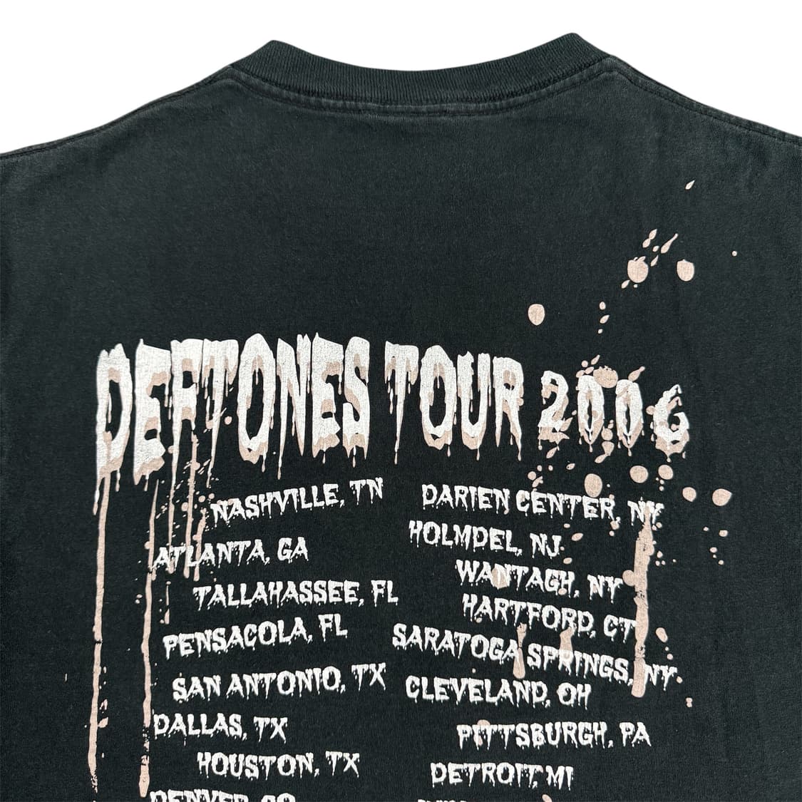 빈티지 2006 Deftones 데프톤즈 몬스터 투어 티셔츠 상품이미지7