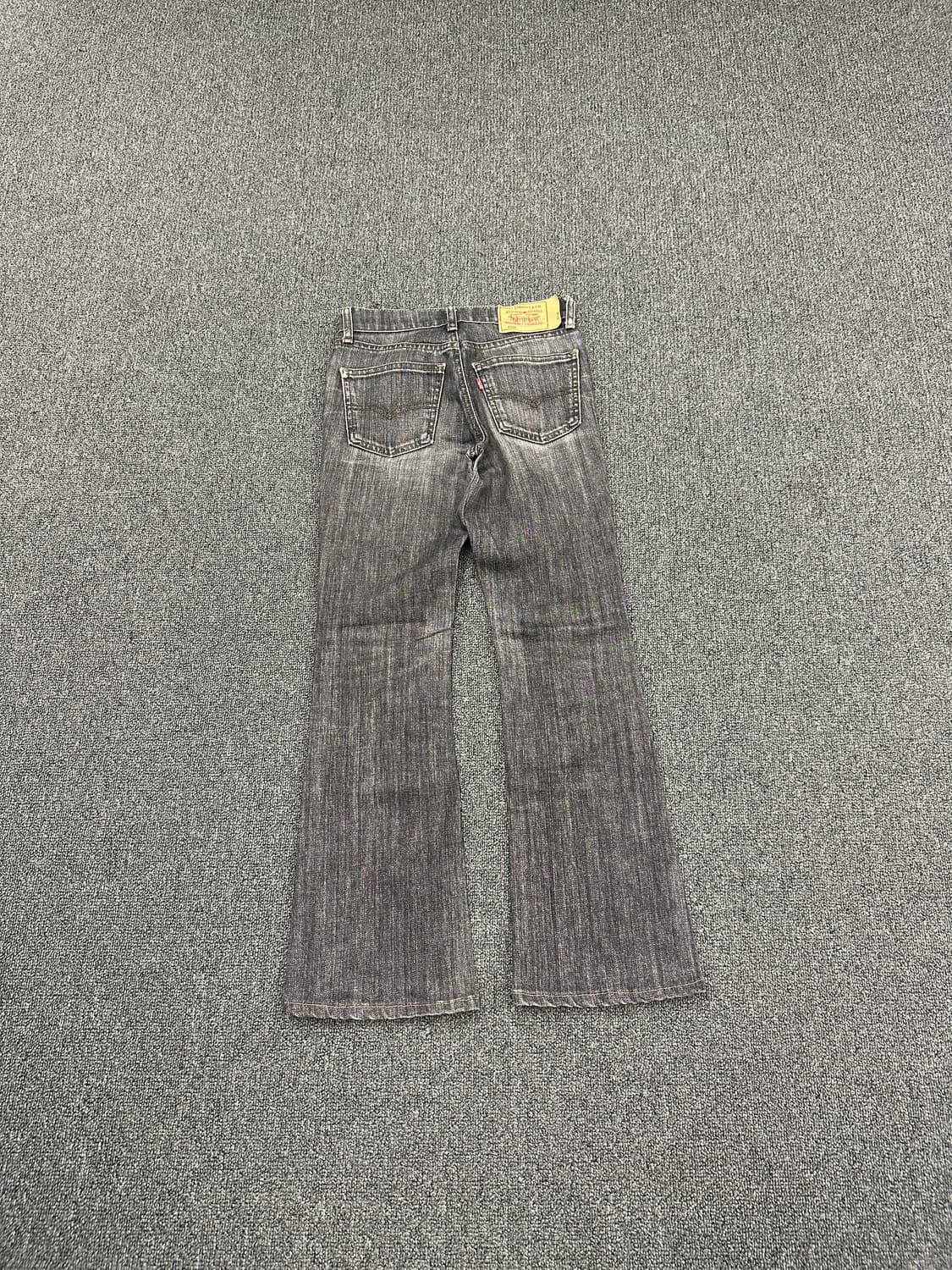 27) 리바이스 526 그레이 흑청 부츠컷 데님팬츠 상품이미지1