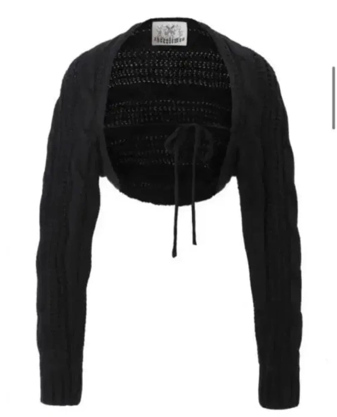 쓰리타임즈 22fw 볼레로 상품이미지1