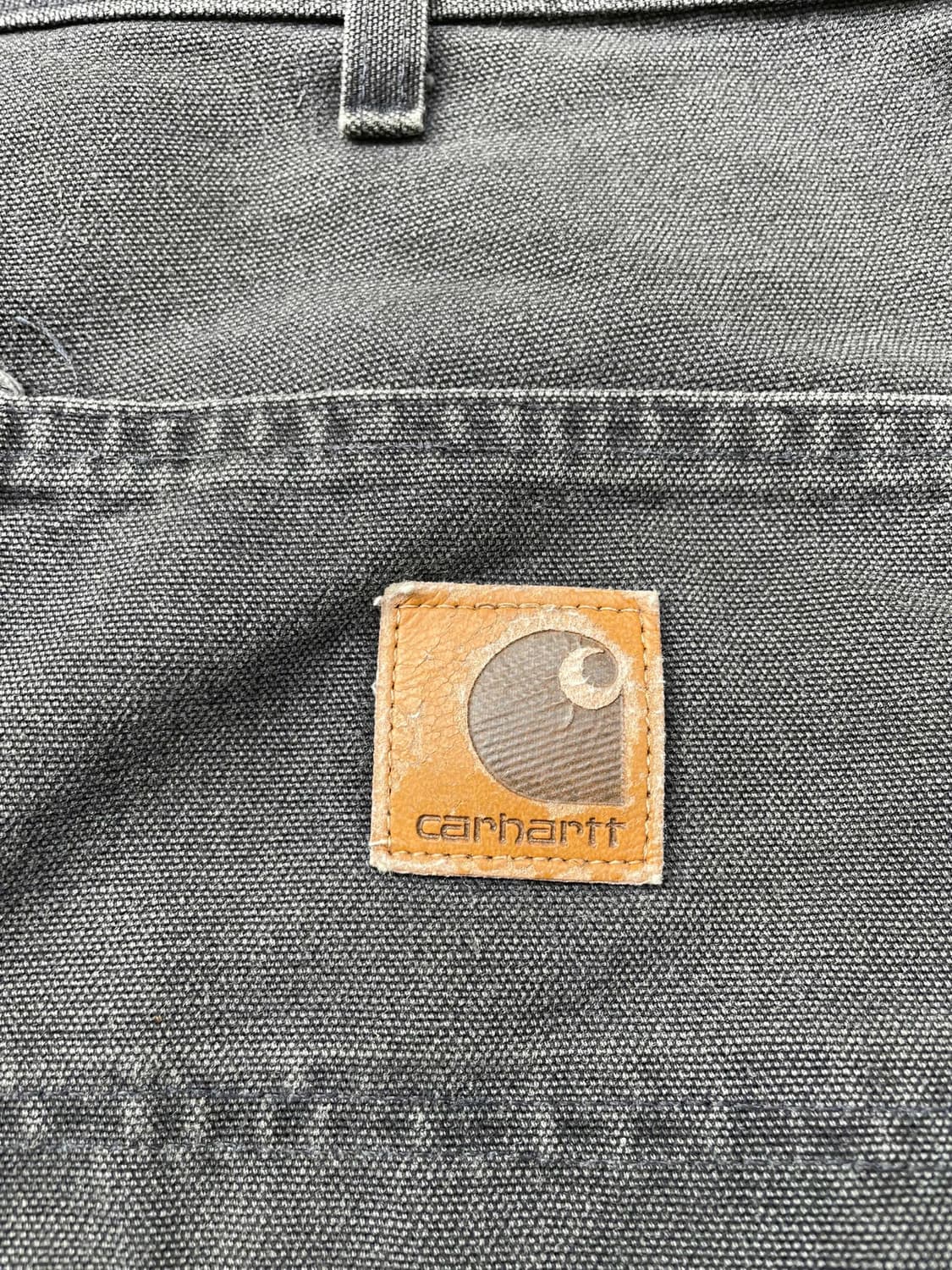 칼하트 블랙 데님 반바지 상품이미지4