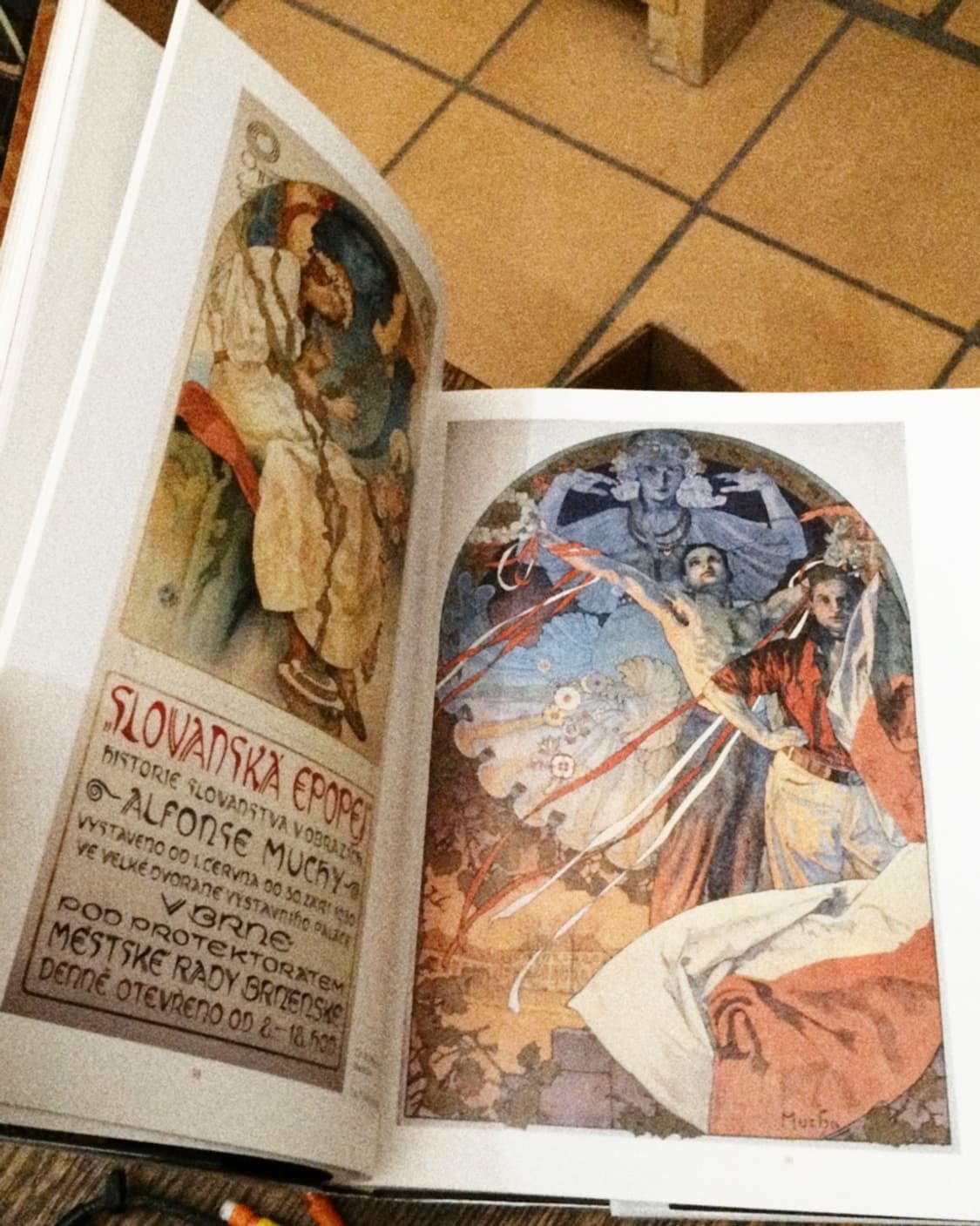 미개봉 / 알폰스무하 아르누보 아트북  상품이미지7