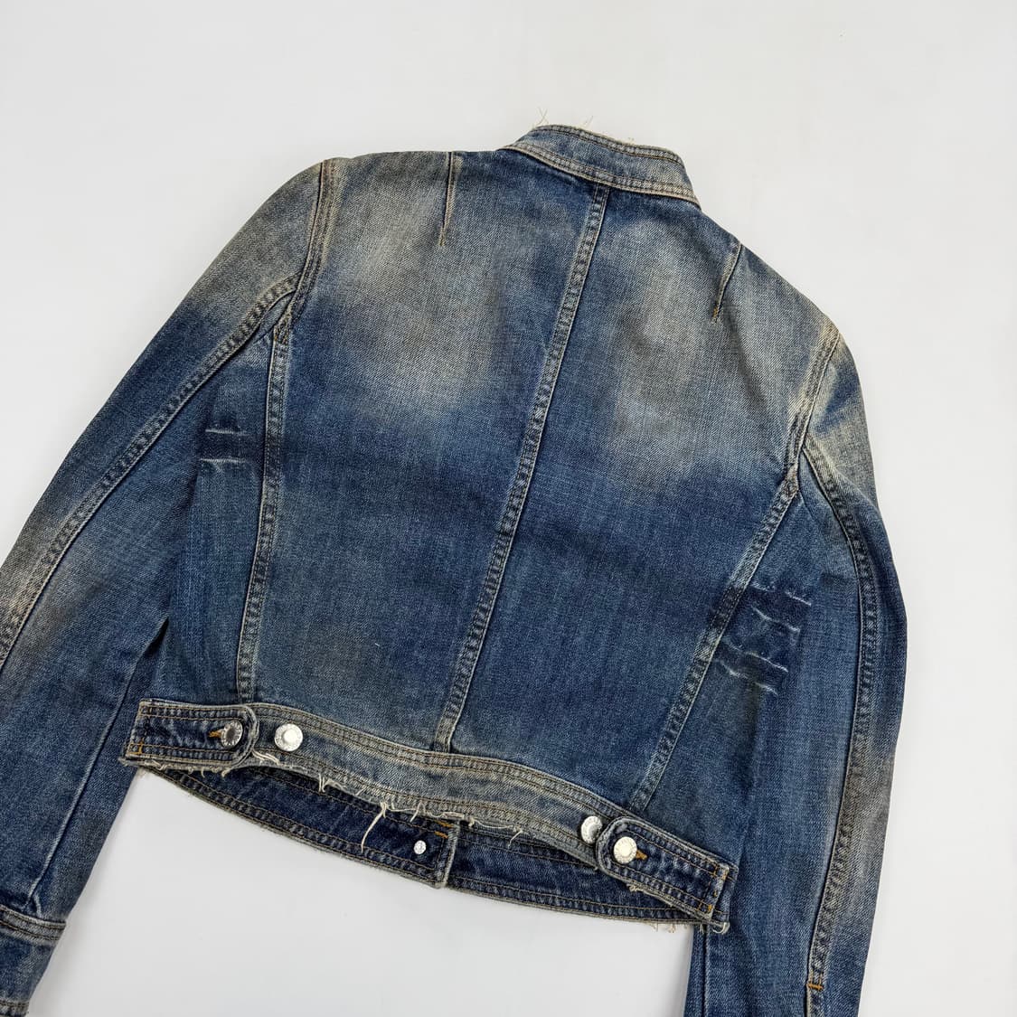 돌체앤가바나 워싱 크롭 데님자켓 상품이미지8