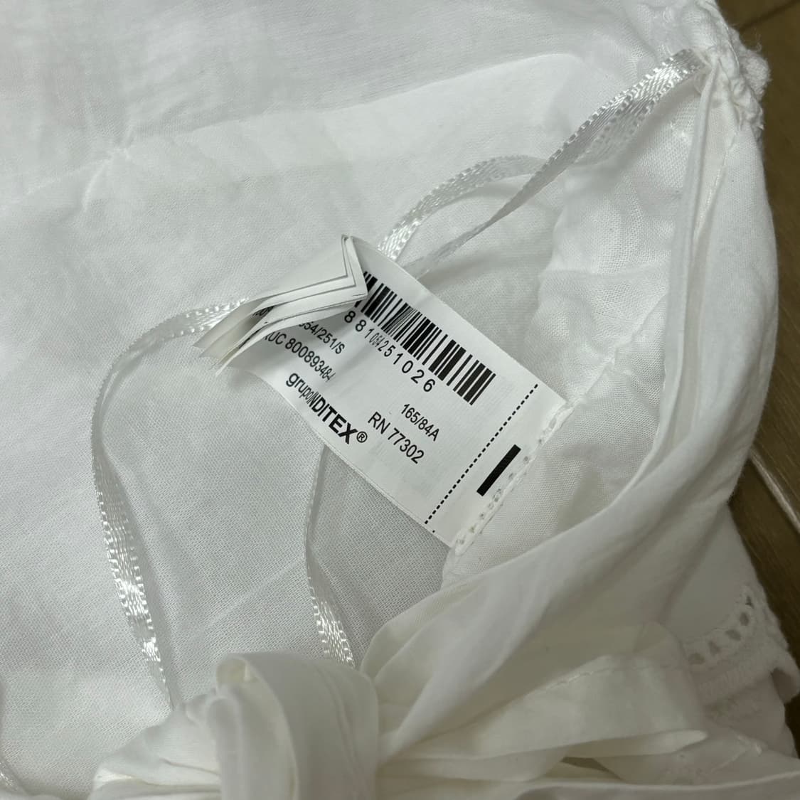 zara 자라 프릴 자수 홀터넥 탑 (새상품) 상품이미지5