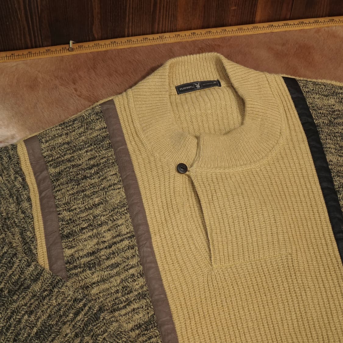 빈티지 플레이보이 메탈와펜 니트 상품이미지6