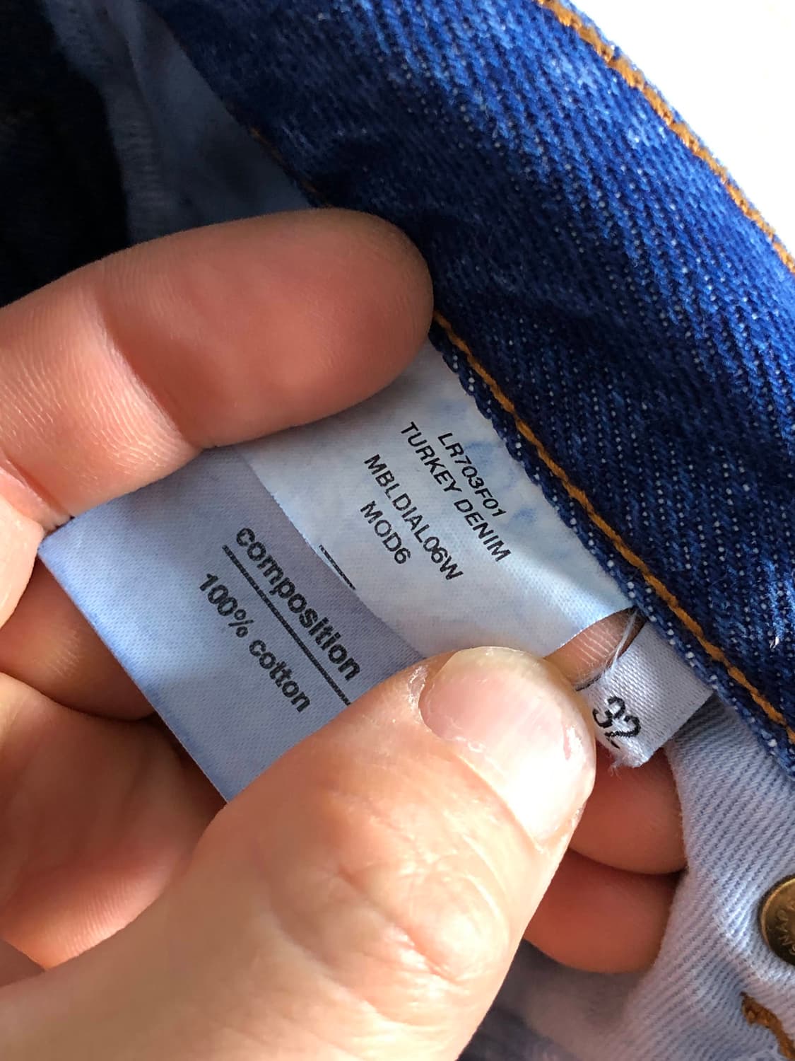 모드나인 MOD6 진청 데님 (32) 상품이미지6