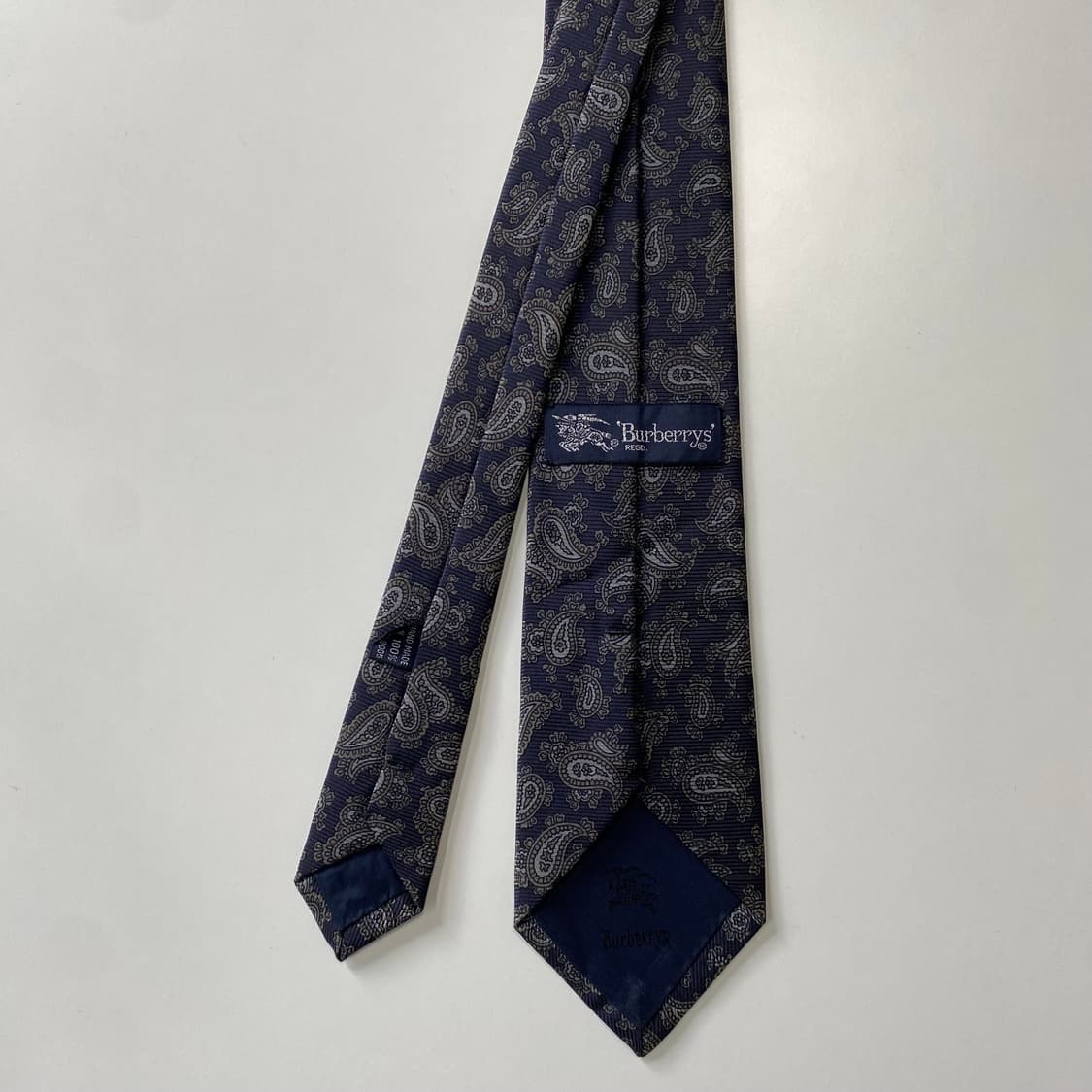 버버리 페이즐리 넥타이 정품 명품 (Burberrys) 7.8cm 상품이미지3