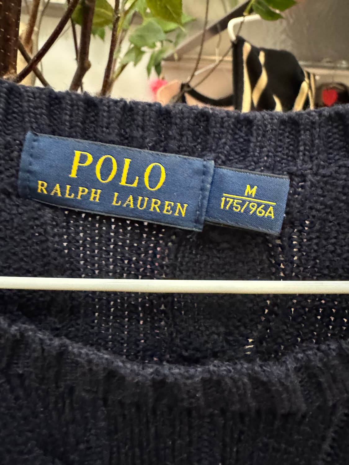 🧥 Polo랄프로렌 스웨터 케이블 크루넥 꽈베기 스웨터 - 네이비 상품이미지5