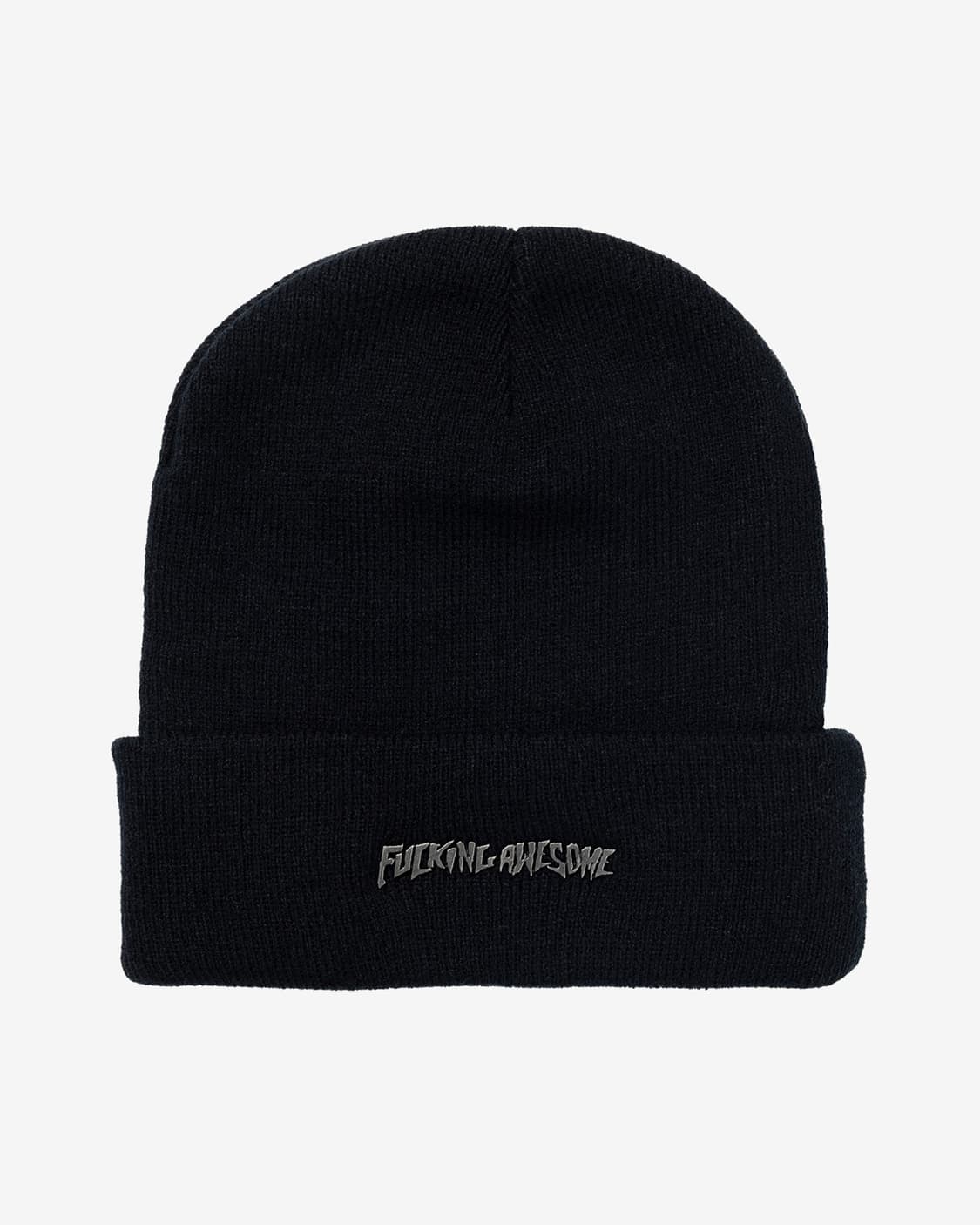 퍼킹어썸 메탈 로고 커프 비니 상품이미지1