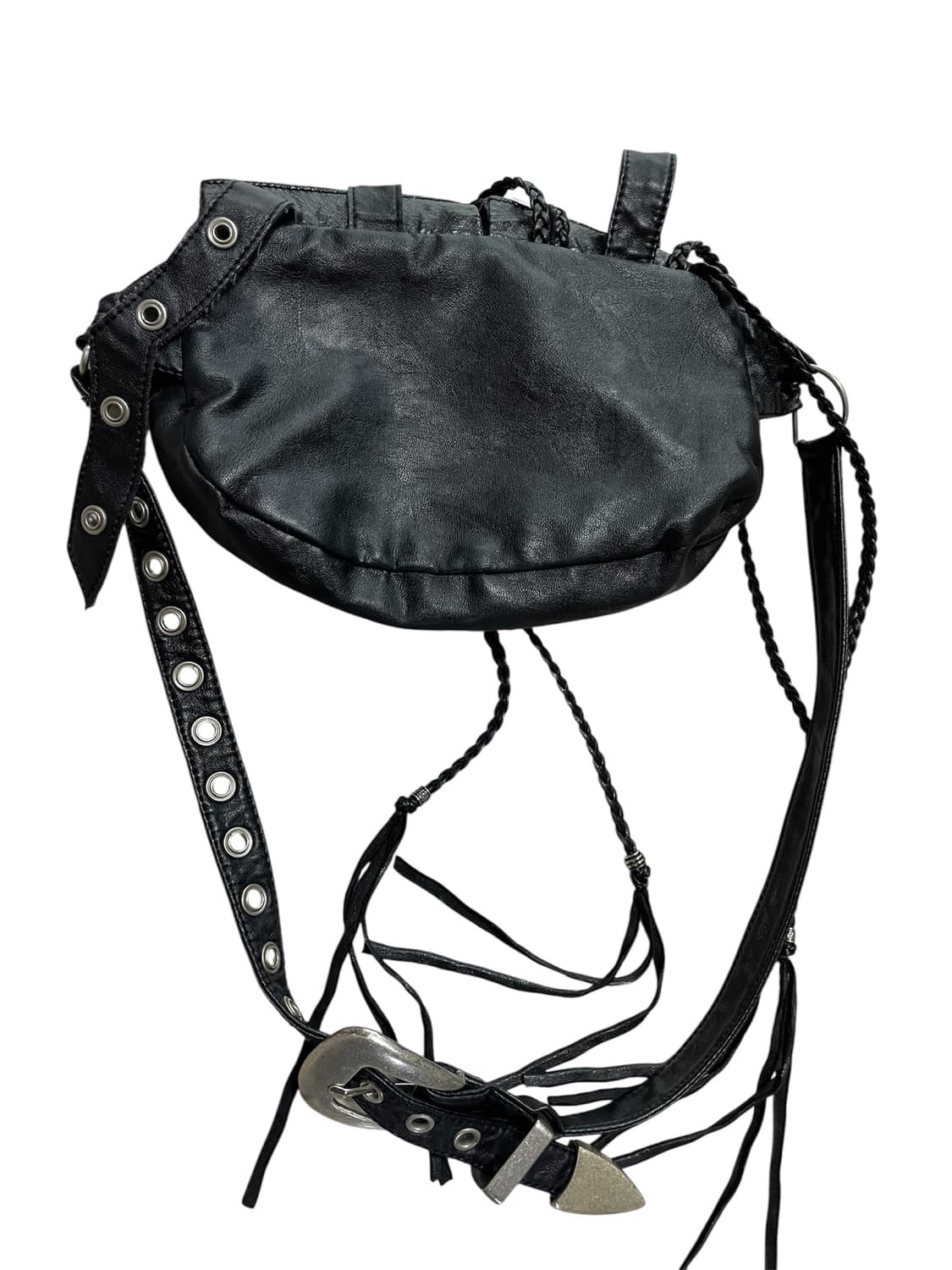KIMYO GEM STUDDED MINI BAG 키묘 레더 미니 벨트백 상품이미지4