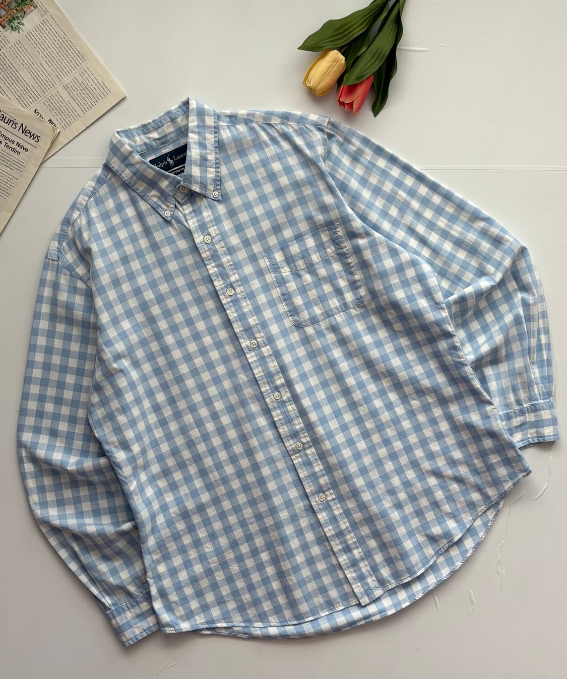 Polo 폴로랄프로렌 체크 셔츠 상품이미지1